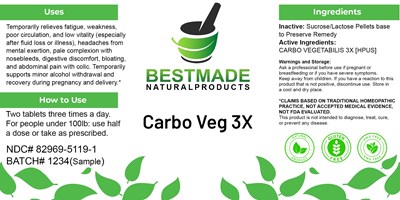 Carbo Veg 3x (Carbo Veg 3x)